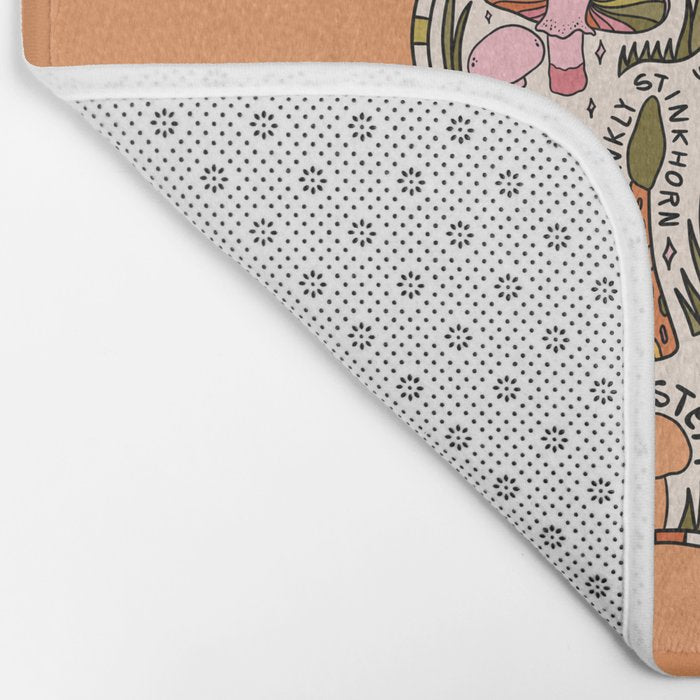 Mushrooms of South Dakota Bath Mat Gallery Image 2