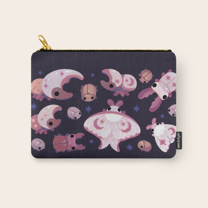 Twinkle twinkle little bugs - dark Carry All Pouch Gallery Image 1