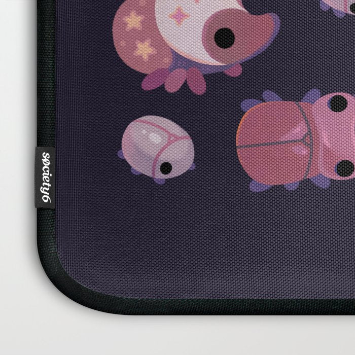 Twinkle twinkle little bugs - dark Laptop Sleeve Gallery Image 3