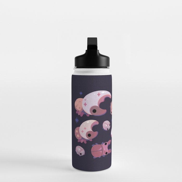 Twinkle twinkle little bugs - dark Water Bottle Gallery Image 3