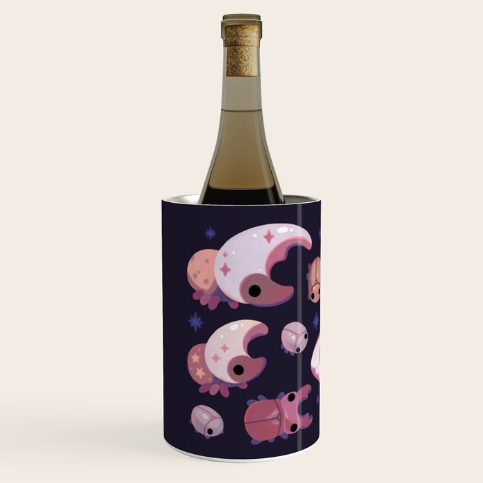 Twinkle twinkle little bugs - dark Wine Chiller Gallery Image 2