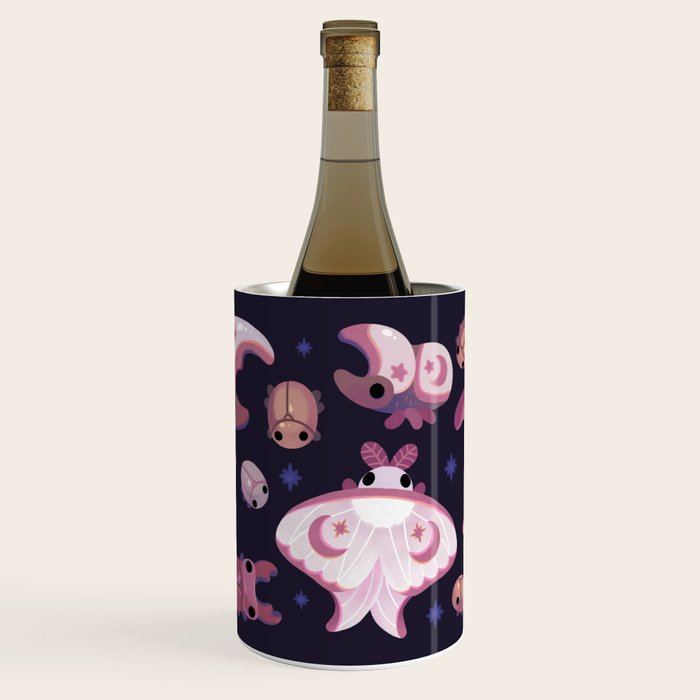 Twinkle twinkle little bugs - dark Wine Chiller Gallery Image 1