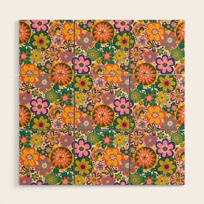 Secret garden Wood Wall Art Gallery Image 1