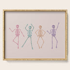 Halloween Party Skeletons Serving Tray Gallery Image 1