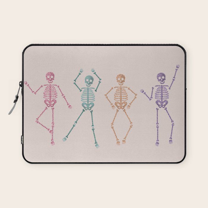 Halloween Party Skeletons Laptop Sleeve Gallery Image 1