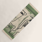 Minimal Face Impression 1 Yoga Mat Gallery Image 1