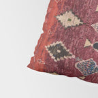 Traditional Oriental Moroccan Rug Design Pillow Sham Gallery Image 4