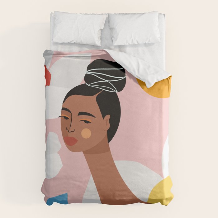 Boho Top Knot Duvet Cover Gallery Image 6
