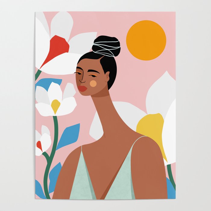 Boho Top Knot Poster Gallery Image 4