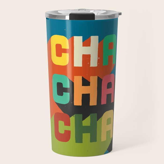 Cha cha cha Travel Mug Gallery Image 1