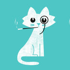 Mark - fancy cat Coffee Mug Gallery Image 2