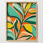 Garden Festival - Abstract Botanical Series Serving Tray Gallery Image 1