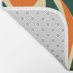 Garden Festival - Abstract Botanical Series Bath Mat Gallery Image 2
