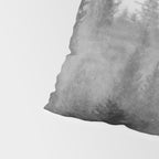 Black and White Forest Abstract Pillow Sham Gallery Image 4
