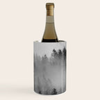 Black and White Forest Abstract Wine Chiller Gallery Image 3