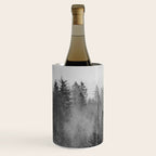 Black and White Forest Abstract Wine Chiller Gallery Image 2