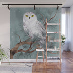 Snowy Wall Mural Gallery Image 1