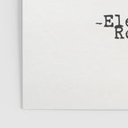 Eleanor Roosevelt âNo one can make you feel inferior without your consent.â Poster Gallery Image 3