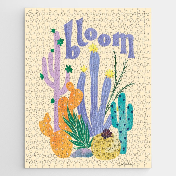 Cactus Blooms Jigsaw Puzzle Gallery Image 1