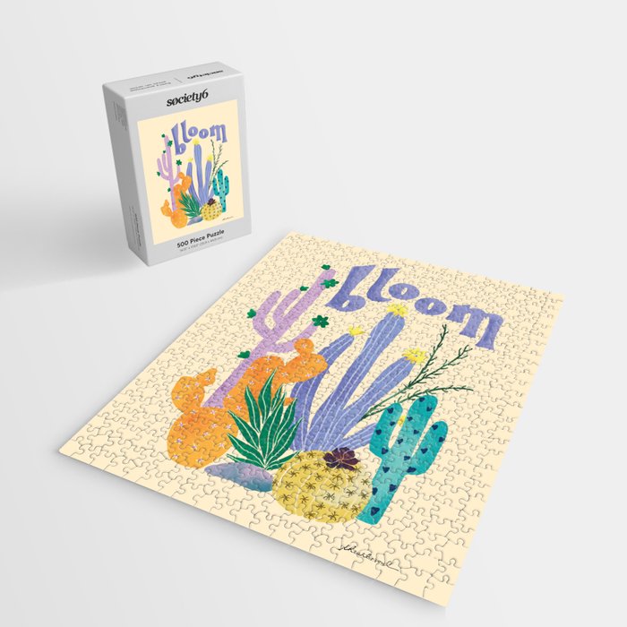 Cactus Blooms Jigsaw Puzzle Gallery Image 2