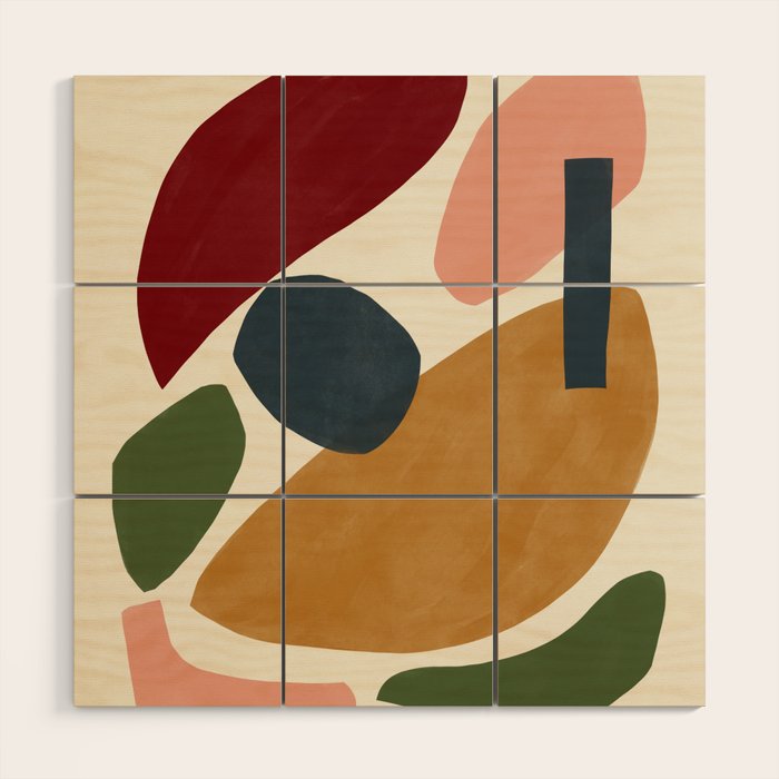Mid-Century  Modern Art # 69 Wood Wall Art Gallery Image 1