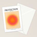 Gradient Angel Numbers: Angel Number 444 - Protection Stationery Card Gallery Image 2
