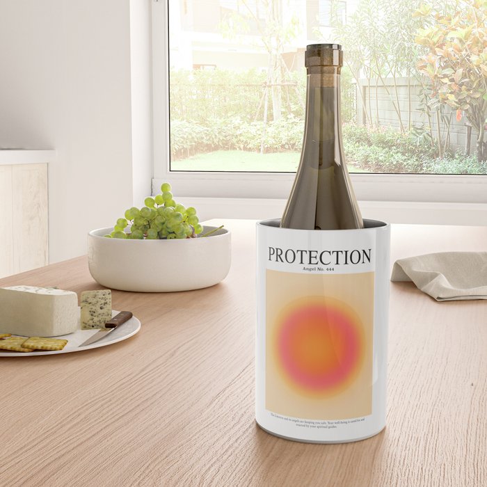 Gradient Angel Numbers: Angel Number 444 - Protection Wine Chiller Gallery Image 4
