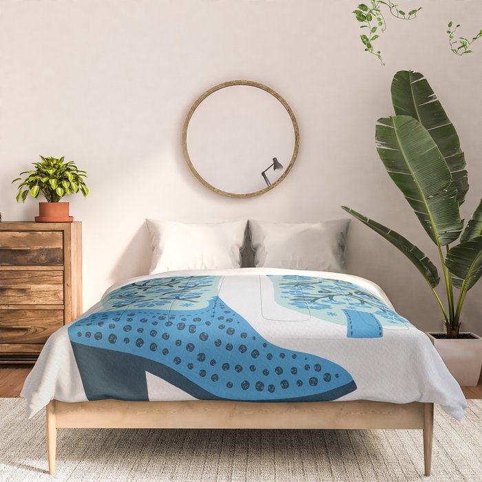 Cowgirl Boots â Mint and Blue Comforter Gallery Image 3