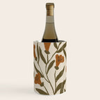 Orange Bellflowers Wine Chiller Gallery Image 2