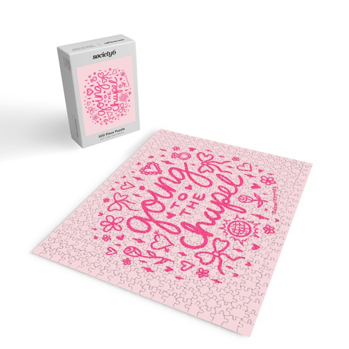 Going to the Chapel in Pink Jigsaw Puzzle Gallery Image 2
