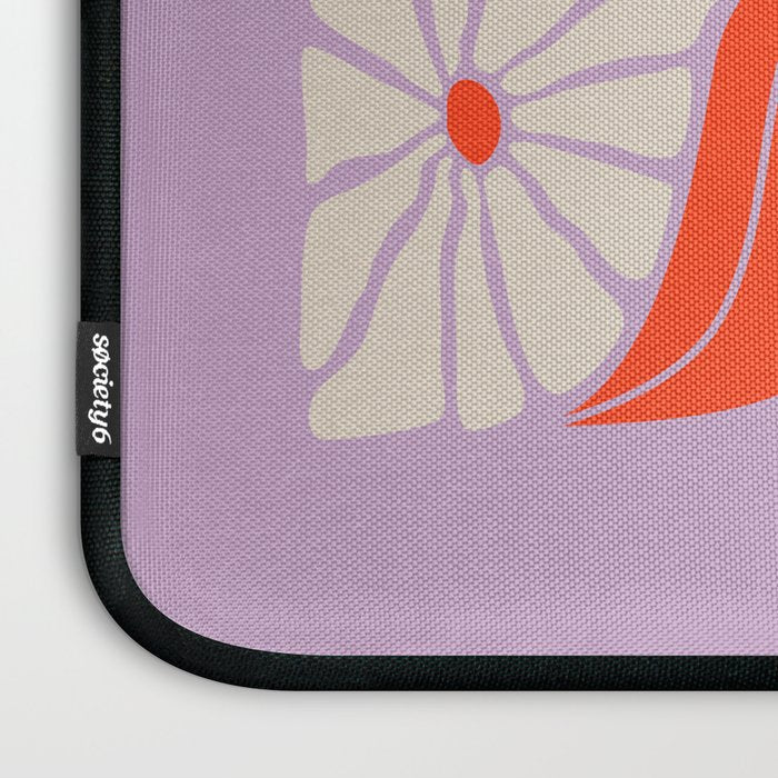 Plum & Flamingo: Les Fleurs | Flower Market Color Series 06 Laptop Sleeve Gallery Image 3
