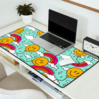 Smiley Face Balloon Print Desk Mat Gallery Image 2