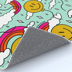 Smiley Face Balloon Print Rug Gallery Image 4