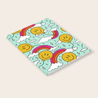 Smiley Face Balloon Print Notebook Gallery Image 2