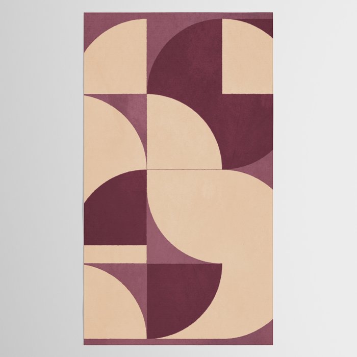 Modern geometric shapes 53 Tablecloth Gallery Image 2