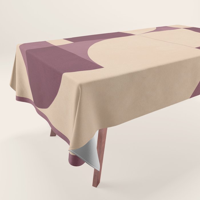 Modern geometric shapes 53 Tablecloth Gallery Image 1
