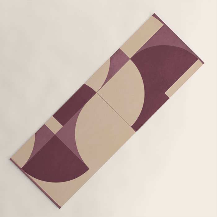 Modern geometric shapes 53 Yoga Mat Gallery Image 1