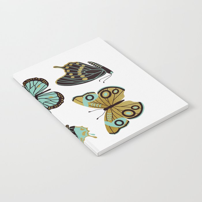Texas Butterflies - Mint and Gold Notebook Gallery Image 2