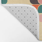 Retro geometry pattern no2 Bath Mat Gallery Image 2