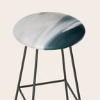 Abstract Oil Painting No. 117 Stool Gallery Image 2