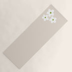 big flowers Yoga Mat Gallery Image 1