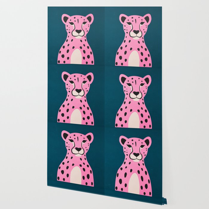 The Stare: Night Race Pink Cheetah Edition Wallpaper Gallery Image 2