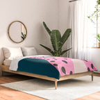 The Stare: Night Race Pink Cheetah Edition Comforter Gallery Image 2