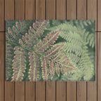 fern - nature photography foliage plant Outdoor Rug Gallery Image 1