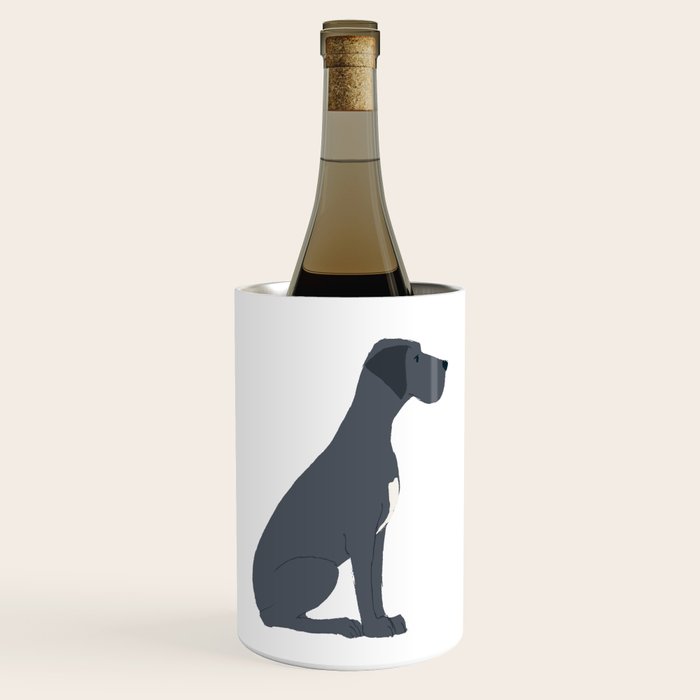 Great Dane Dog Illustration Wine Chiller Gallery Image 1