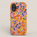 Floral explosion iPhone Case Gallery Image 1