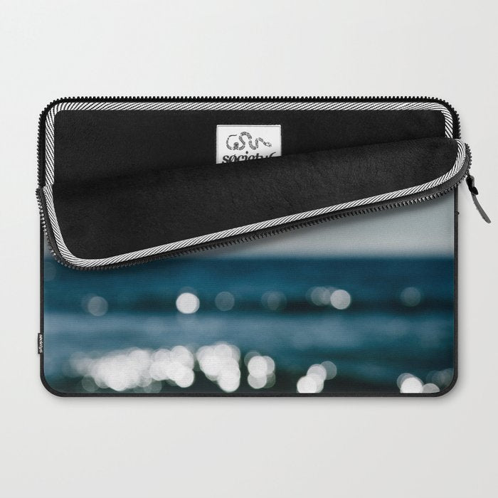 Ocean Glitter Laptop Sleeve Gallery Image 2