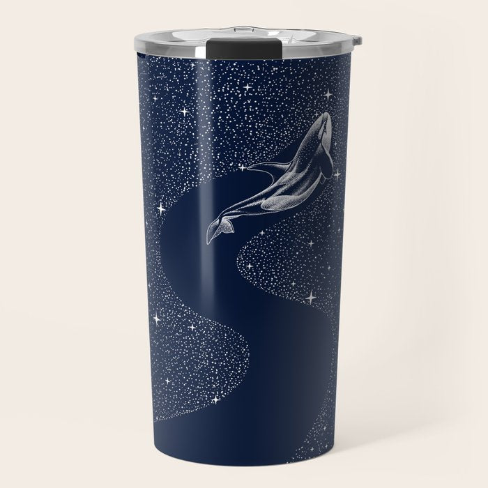 starry orca Travel Mug Gallery Image 1