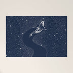 starry orca Welcome Mat Gallery Image 1