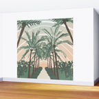 Palm Trees in Valencia, Spain Wall Mural Gallery Image 2